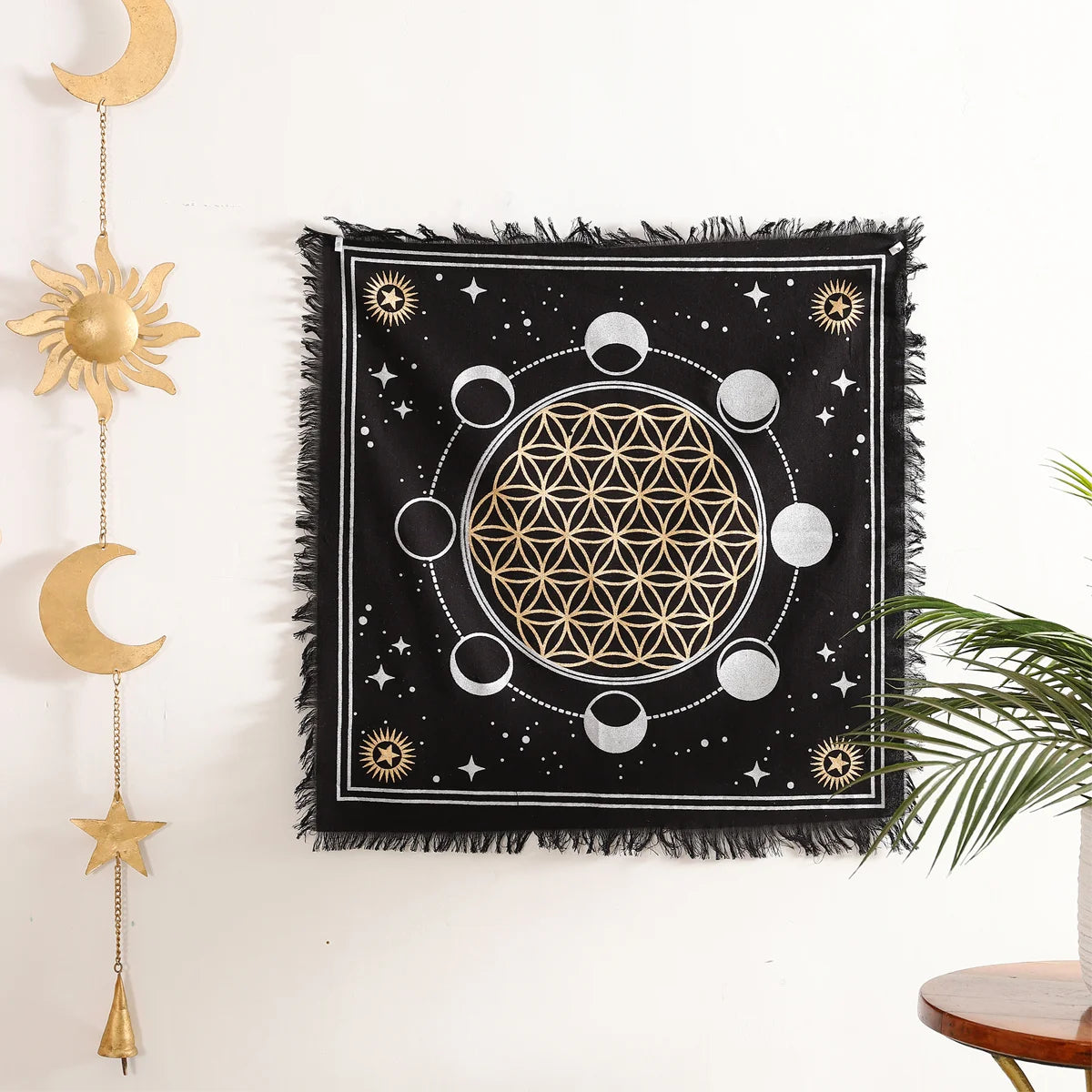 Moon Phase Poster Tapestry