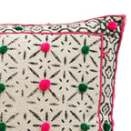 18″ Hand Block Printed Rugs Cushion Cover