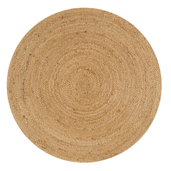 Natural Round Jute Rug | Handwoven Eco-Friendly
