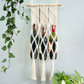 Macrame Boho Decor Wall Hanging Bottle Holder - main view