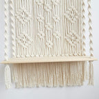 Bohemian Macrame Wall Hanging Shelf Planter