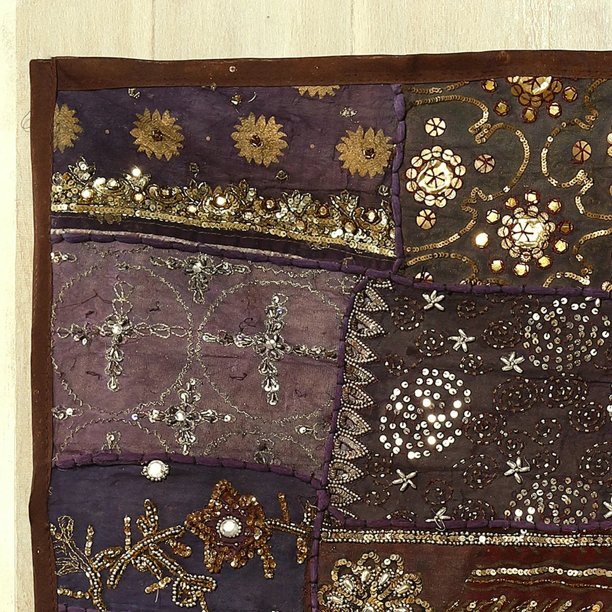 Antique beaded tapestry