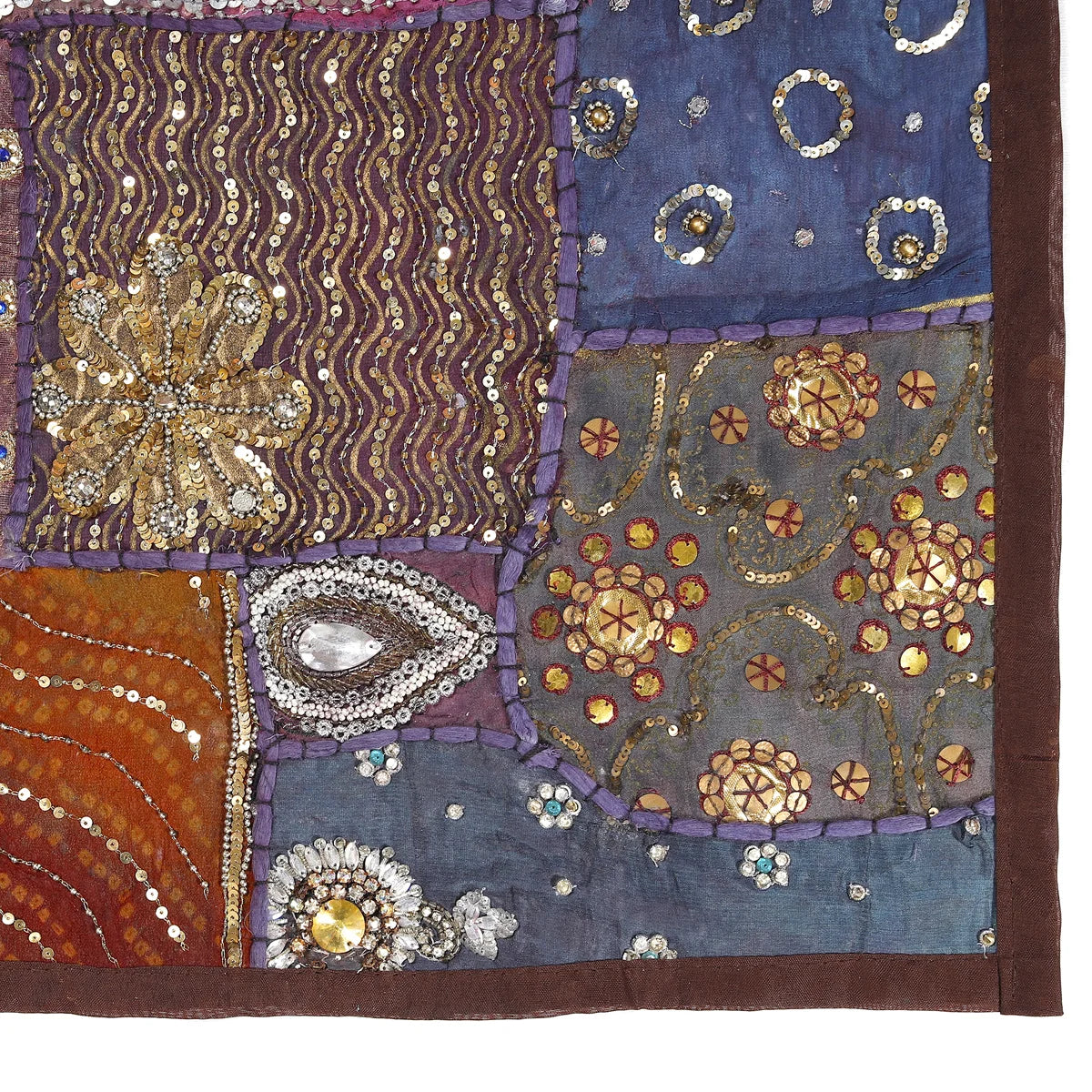 Antique beaded tapestry