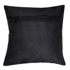 Floor Cushion Cover Black Brocade Silk Cushion
