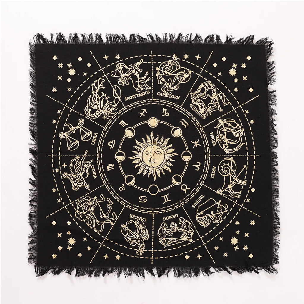 Golden Zodiac Poster Tapestry