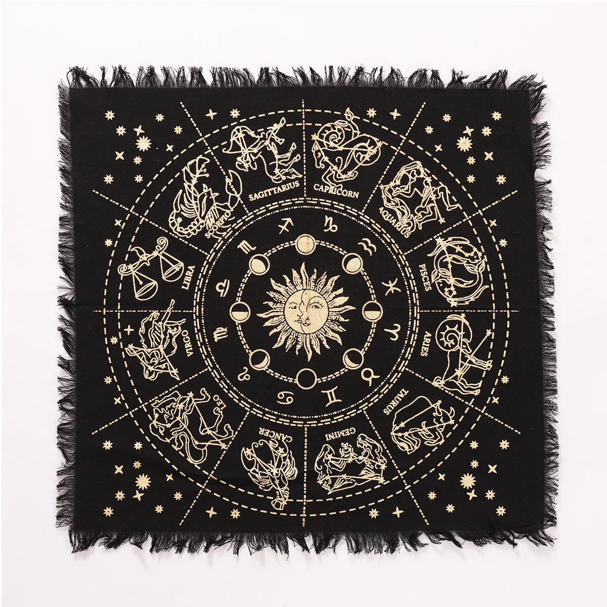 Golden Zodiac Poster Tapestry