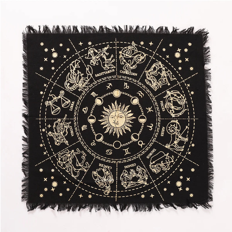 Golden Zodiac Poster Tapestry