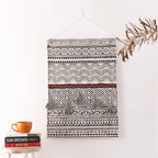 Handmade Macrame Block Printed Wall Hanging
