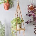 Macrame Planter in Square Shape - main view