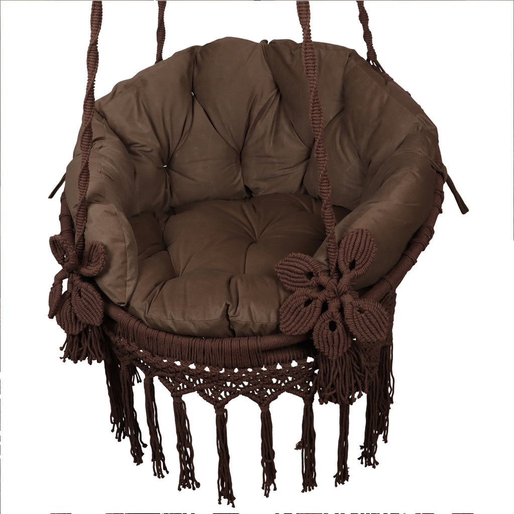 King size swing chair cushion detail