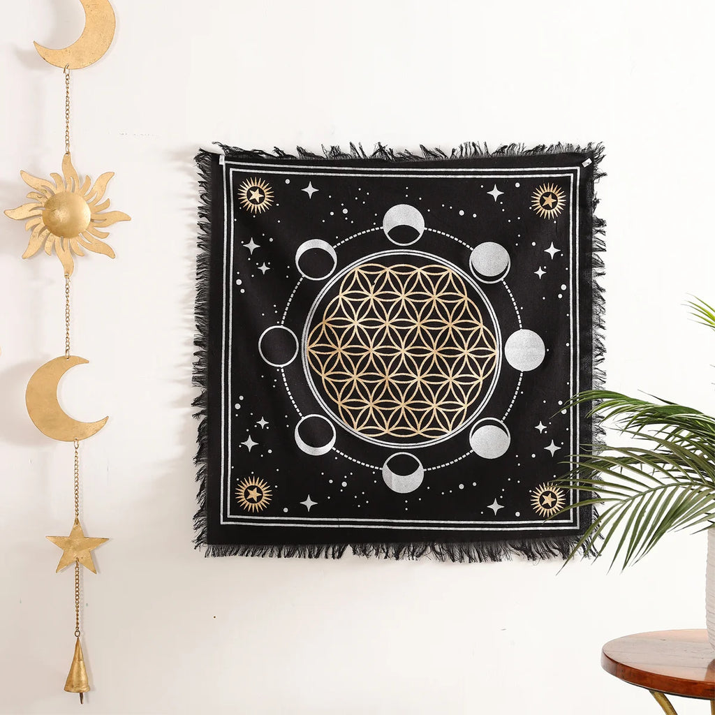 Moon Phase Poster Tapestry