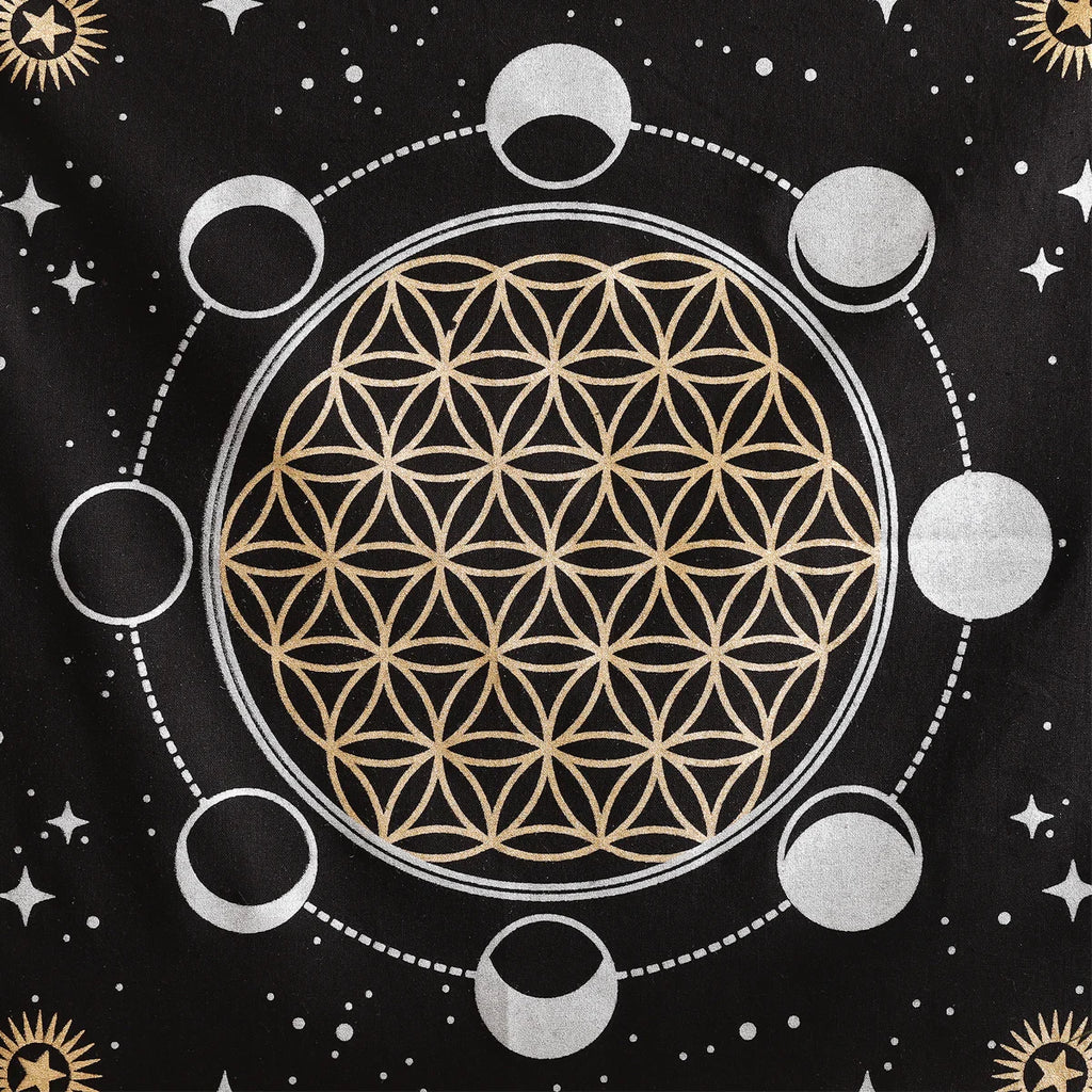 Moon Phase Poster Tapestry