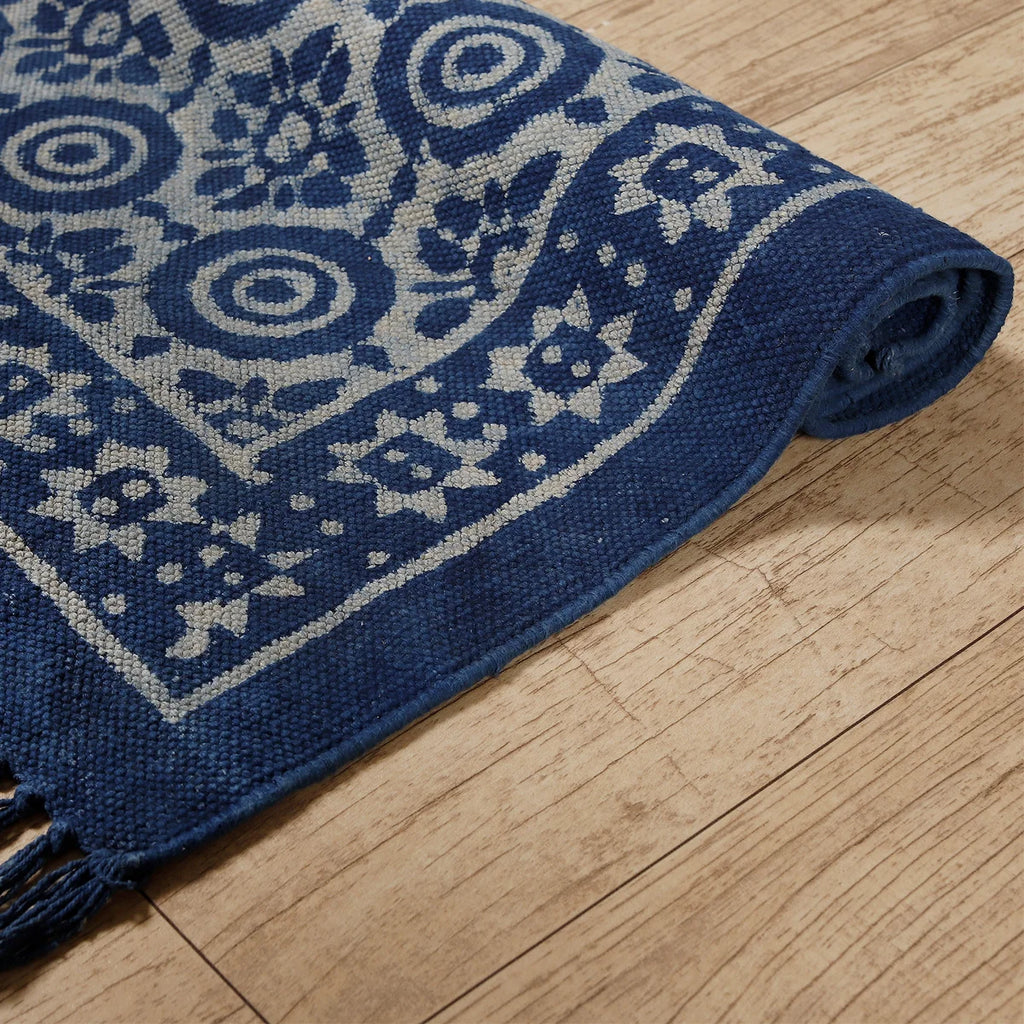 Navy Blue Indoor/Outdoor Area Rug 3’x5′ Feet