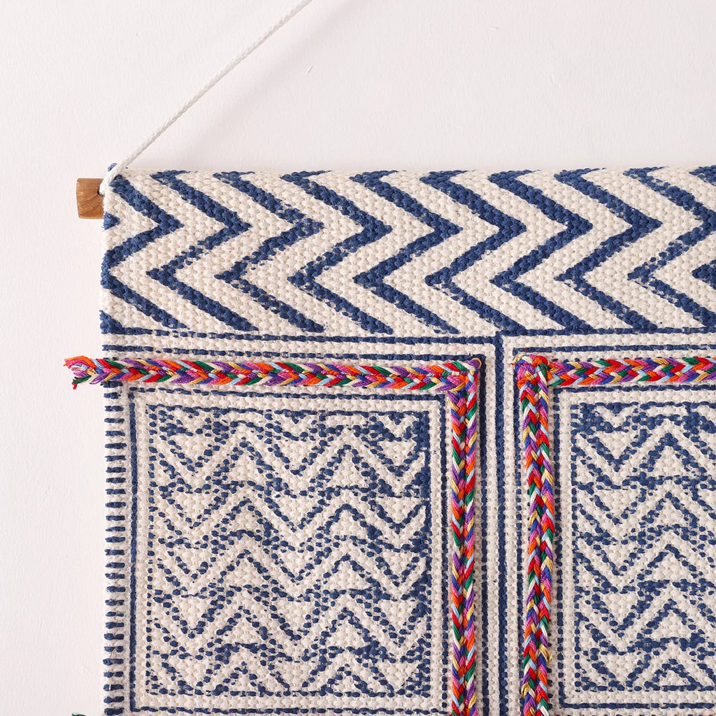 Palm Tree Printed Wall Hanging Home Decor Macrame