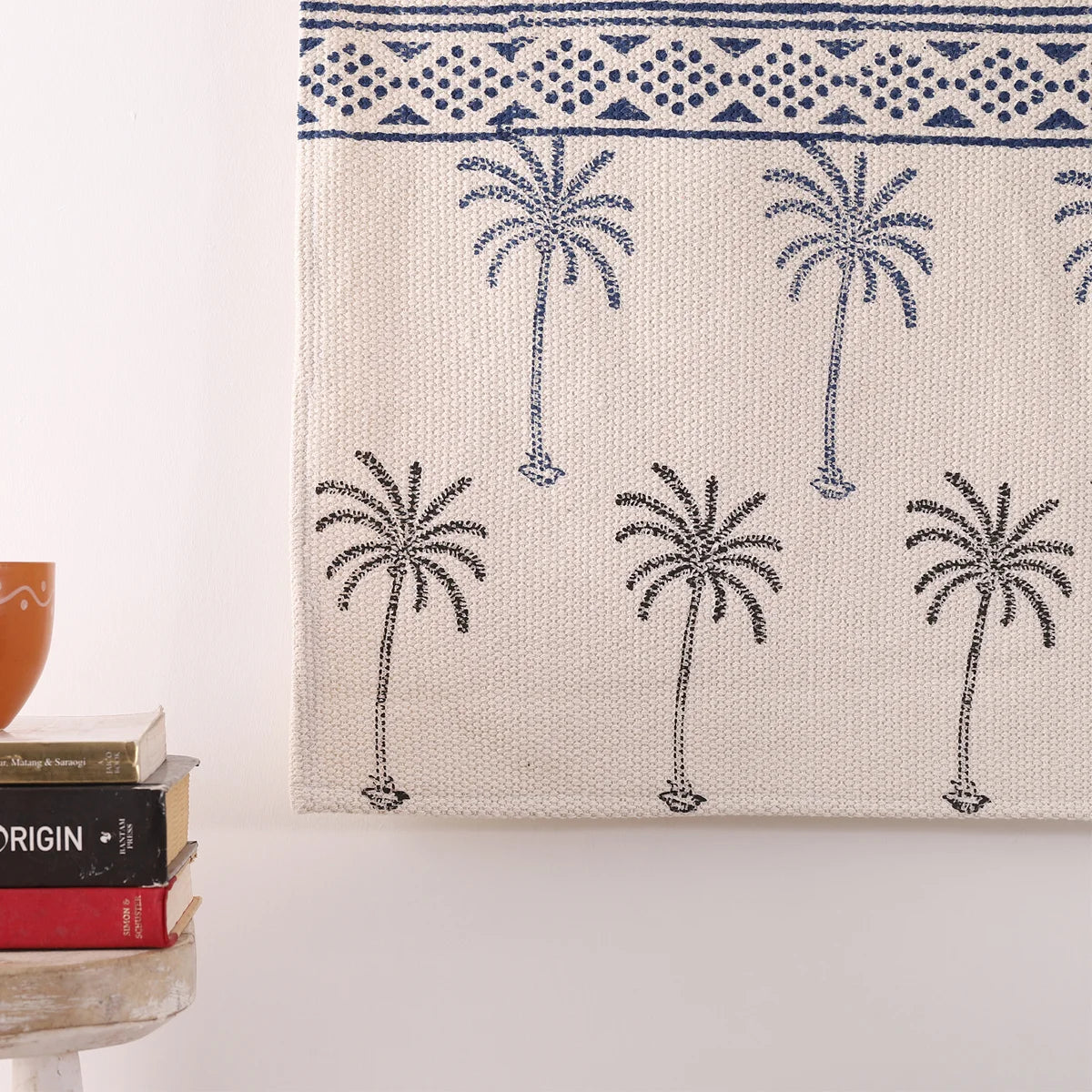Palm Tree Printed Wall Hanging Home Decor Macrame