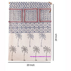 Palm Tree Printed Wall Hanging Home Decor Macrame