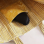 Patchwork Quilted Tote Bag Women Yellow Color Shoulder Bag