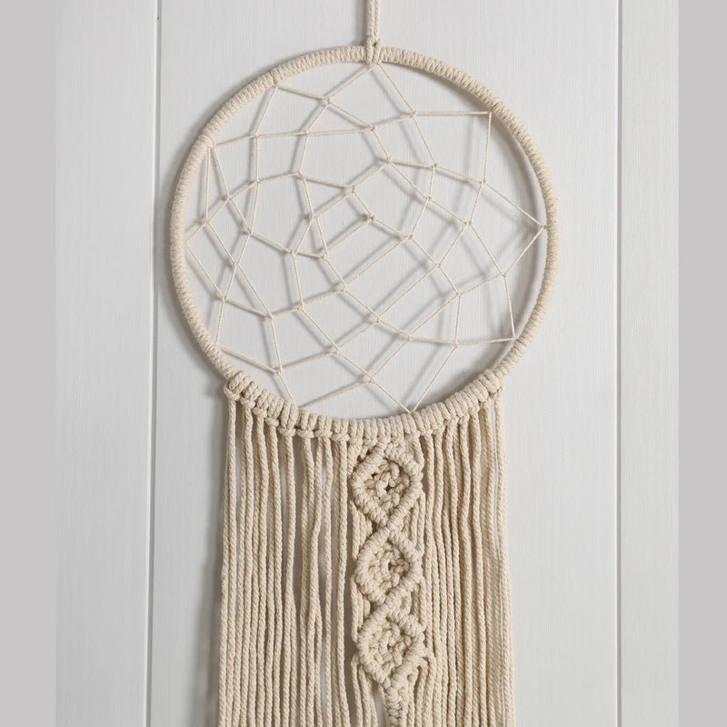 Rise Sun Knotted Good Vibes Cotton Macrame Wall Hanging