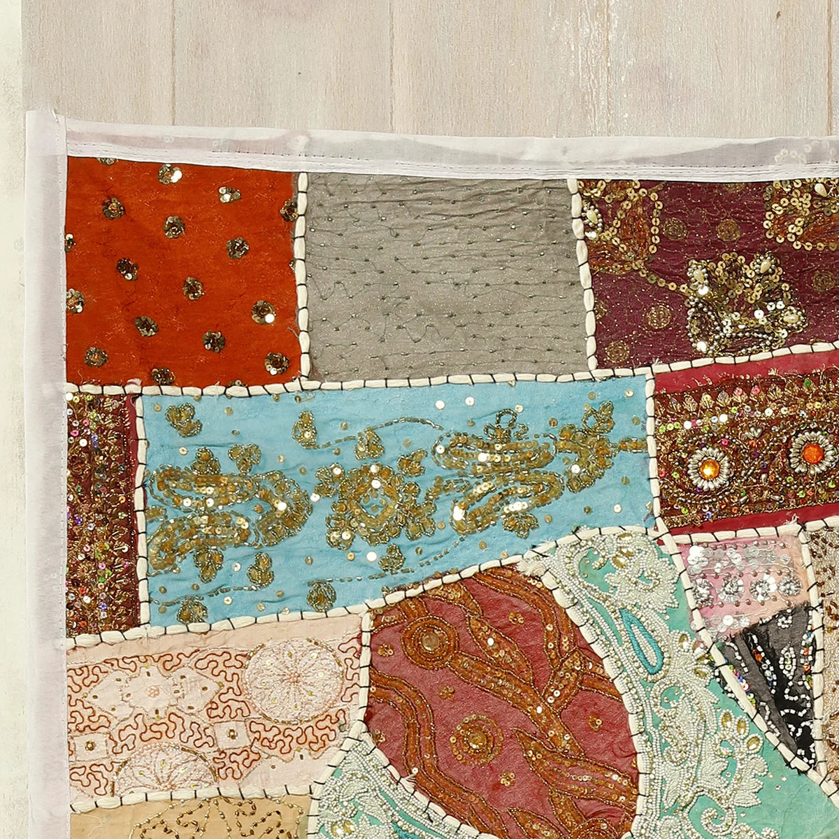 White Vintage art decor tapestry