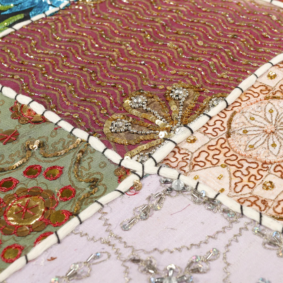 White Vintage art decor tapestry