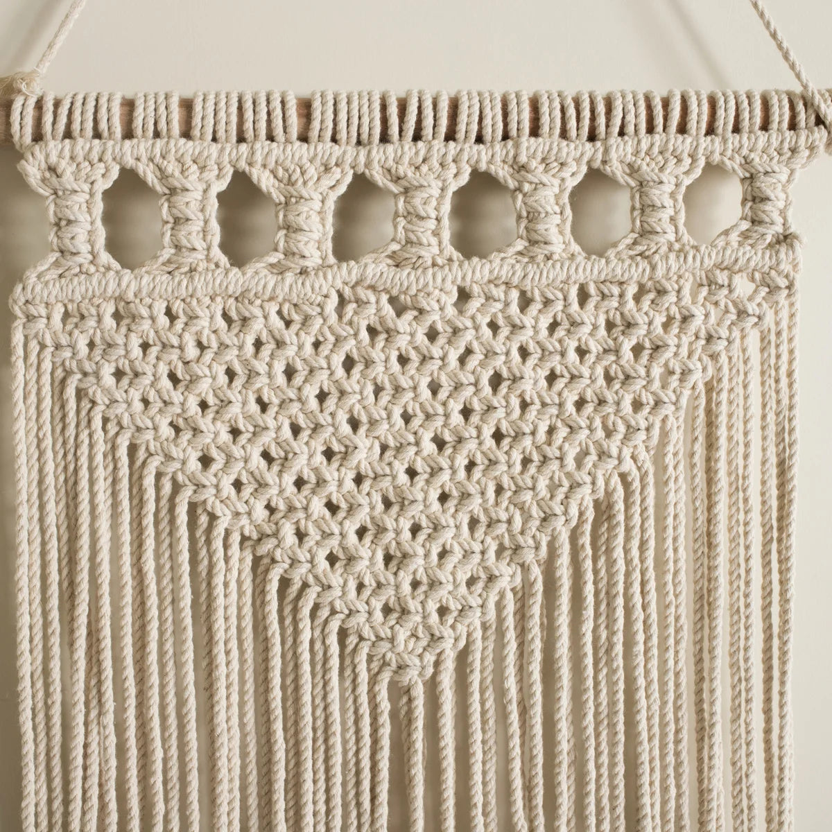 Wall Decor Hand Woven Cotton Macrame